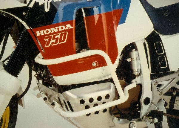 Hepco & Becker Motorschutzbügel weiß Honda XRV 650/750 (1988-1992)