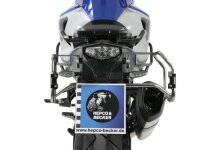 Hepco & Becker Kofferträgerset Cutout Edelstahl inkl. Xplorer Cutout Kofferset silber