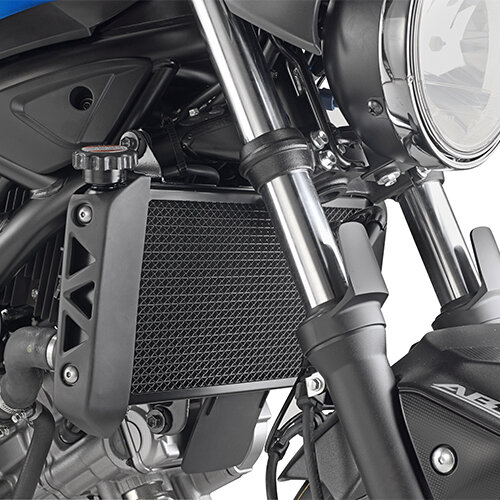 GIVI Schutz für Wasser- und Ölradiatoren aus Edelstahl, schwarz für Suzuki SV 650 (16-25)