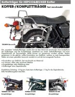 Hepco & Becker Komplett-Träger Honda CB 750 Custom