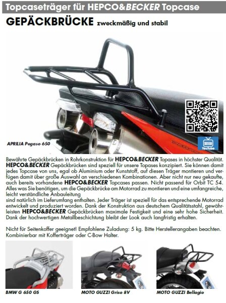 Hepco & Becker Gepäckbrücke Honda X - 11