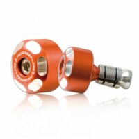 Lenkergewichte "LOGO" | Alu 6061 | orange
