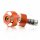 Lenkergewichte "LOGO" | Alu 6061 | orange