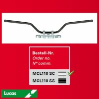 Stahllenker "Classic High", Stahl, verchromt...