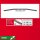 Stahllenker "Dragbar Medium", Stahl, verchromt 1 ZOLL (25,4 MM) mit Kabelkerben, Breite: 795mm