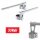 erhöhter Sportlenker Relaxbar, Kit, silber Komplettset mit 60mm Erhöhung+ Stummel: 250mm