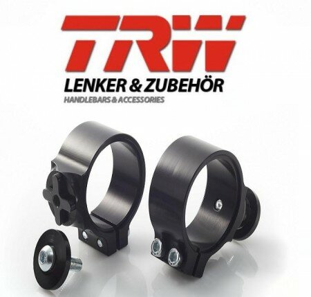 Basis- Set Klemmschellen, Schwarz Ø 45mm