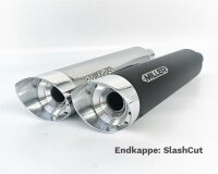 Miller Magnum | Euro 3 Slip-On Auspuff  für Kawasaki VN 1700