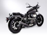 Miller Avenger X  Euro 3 Slip-On Auspuff  für Yamaha XV 950 / R