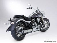 Miller Ocean Drive K  Euro 3 Slip-On Auspuff  für Yamaha XV 1900 MS