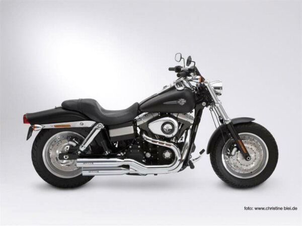 Miller Utah II  Euro 3 Slip-On Auspuff  für Harley Davidson Wide Glide