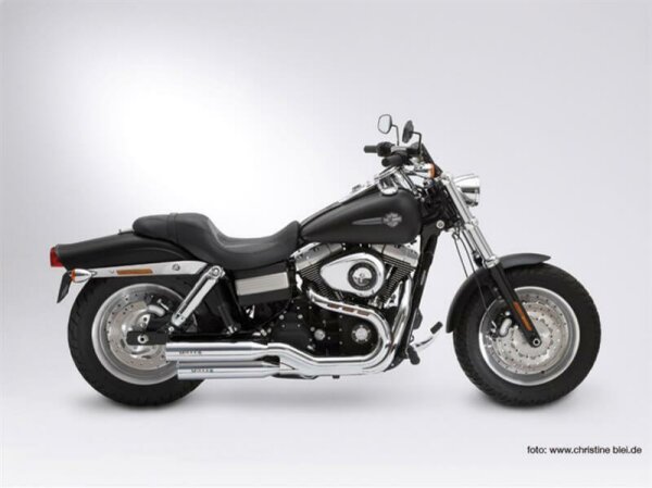 Miller Utah II | Euro 3 Slip-On Auspuff  für Harley Davidson Wide Glide