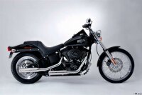Miller Arizona  Euro 3 Slip-On Auspuff  für Harley Davidson Breakout / CVO