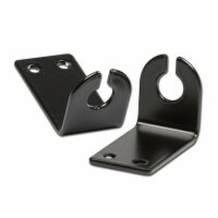 Haltewinkel | 40mm | Kennzeichenhalter | schwarz Blinker...