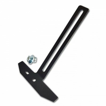 T-Halter zur Montage von Reflektoren "Space" Länge: 146mm | passend für 044131/044132