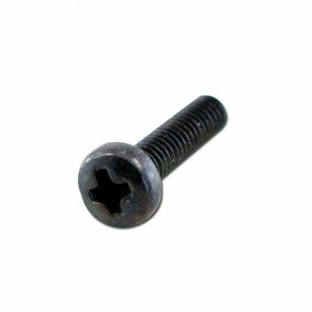 Schrauben M2,5 x 10mm | schwarz / verzinkt für Befestigung von 284344 "Trio" an 390520
