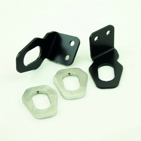 Haltewinkel | Honda -23 | CB125R/300R/650R/1000RR Verwendung von Originalblinker | Bohrung 22 x 12mm