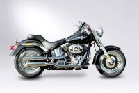 Miller Montana II | Euro 4 Slip-On Auspuff  für Harley Davidson Fat Boy / Spezial