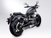 Miller Avenger II  Euro 4 Slip-On Auspuffanlage  für Yamaha XV 950 / R
