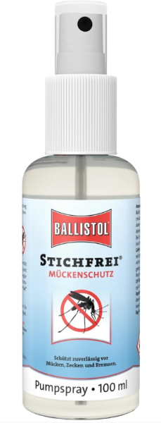 BALLISTOL Mücken- und Zeckenschutz "Stichfrei" 100 ml Pumpspray