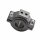 Universal Halteschelle | schwarz-Alu | Ø 22-36mm 2x Bohrung M5 / 10mm Lochmitte bis Lochmitte