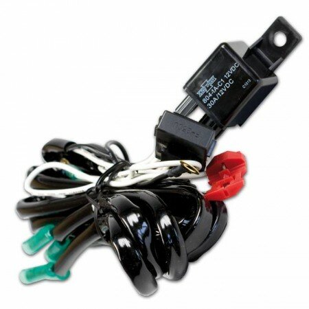 Kabelbaum | für 2 Scheinwerfer | Motorrad/Quad/ATV inkl. 30A Sicherung und Schaltrelais