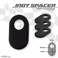 Indy Spacer | Triumph / Guzzi" | schwarz | Stahl VPE...
