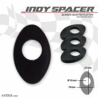 Indy Spacer | MV/KTM/HUSQVARNA | schwarz | Stahl VPE 4...