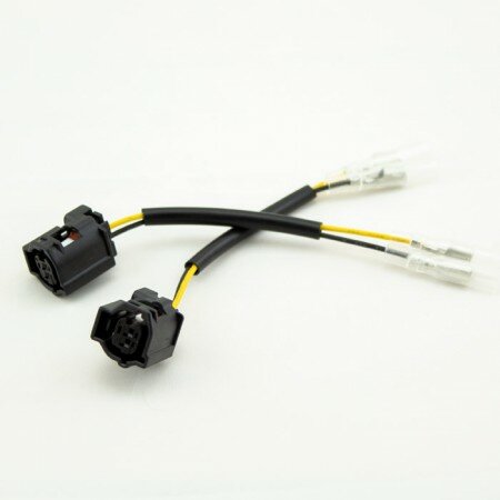 Adapterkabel "Blinker" | MT07-09-10 | YZF-R1/T-Max Paar | Japan-2er Rundstecker weiblich Ø 3,5mm