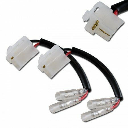 Adapterkabel "Blinker" | Yamaha | MT-09 14-16 Paar | Japan-2er Rundstecker weiblich Ø 3,5mm