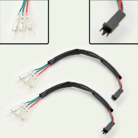 Adapterkabel "Blinker+Standlicht" | Honda | Paar  CB500X | CBR500R | CB650F/R | CBR650F/R | MSX/GROM