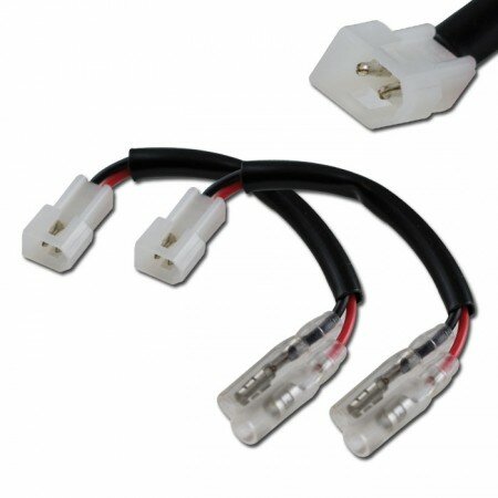 Adapterkabel "Blinker" | Aprilia | Paar   Japan-2er Rundstecker weiblich Ø 3,5mm