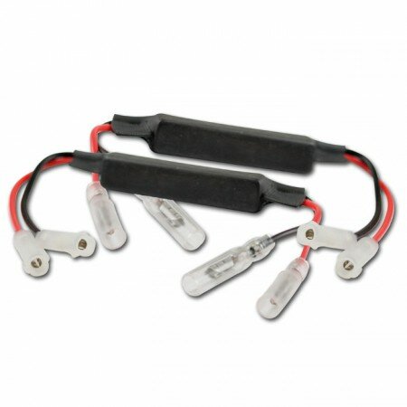 Adapterkabel "Blinker" | Triumph mit Widerstand 15 Ohm/10W | Paar