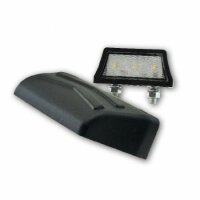 SMD-Kennzeichenbeleuchtung "Axis" | schwarz | ABS