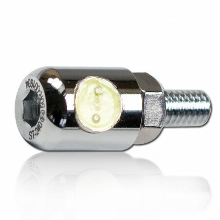 SMD-Kennzeichenbeleuchtung "Byte" | chrom | Alu