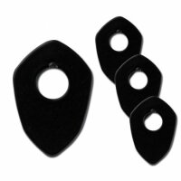 Indy Spacer "Ducati/KTM" | schwarz | Stahl VPE...