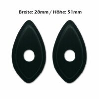 Indy Spacer "Honda" | schwarz | ABS | ISH1  VPE...