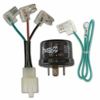 Blinkrelais | 12V | 10-21W | 3P | Adapter | LED G = Masse...