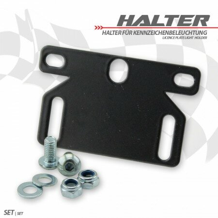Halter für Kennzeichenbeleuchtung z.B. "Nice"