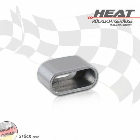Einschweissgehäuse für LED-Einbaurücklicht 284088 / 284089 "Heat" | Maße: B 24,5 x H 12 x T 15mm