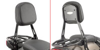 GIVI Sissybar mit Träger, schwarz für Honda CMX...