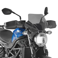 GIVI Windschild getönt, 285 mm hoch, 360 mm breit für Suzuki SV 650 (16-23), mit ABE