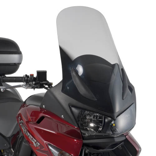 GIVI Windschild transparent, 600 mm hoch, 480 mm breit für Honda XL 1000V Varadero / ABS (03-12), m. ABE