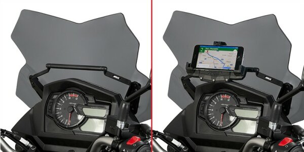 GIVI Querstange zur Montage am Windschild für Navi für Suzuki DL 650 V-Strom (17-24)