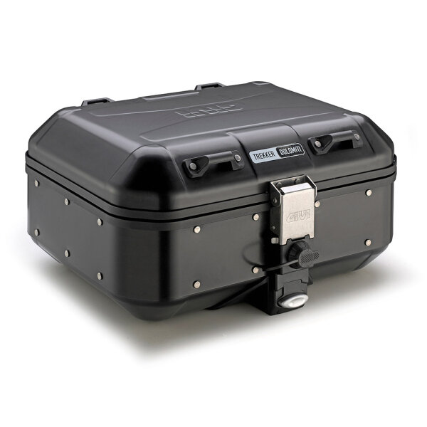 GIVI Trekker 30 Dolomiti ALU-Koffer Monokey, schwarz 30 L. Volumen / Max Zuladung a 10 kg
