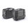 GIVI Trekker 33 Koffer Satz Monokey schwarz mit Alu Cover schwarz / Max Zuladung a 10 kg