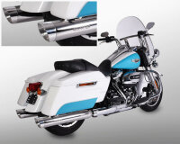 Miller Airlington 114  Euro 4 Slip-On Auspuffanlage  für Harley Davidson Touring Modelle FL3