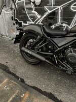 Miller Custom  Euro 4 Slip-On Auspuffanlage  für Honda CMX 500 Rebel