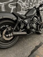 Miller Custom  Euro 4 Slip-On Auspuffanlage  für Honda CMX 500 Rebel