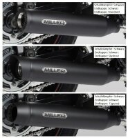 Miller Custom  Euro 4 Slip-On Auspuffanlage  für Honda CMX 500 Rebel